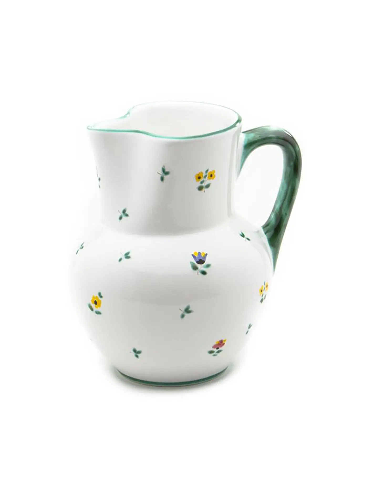 GMUNDNER KERAMIK | Krug - Wiener Form "Streublumen" 1l | 